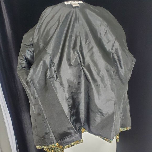 Vintage Brownstone Studios Petites Beautiful Paisley Embroidered Jacket SZ. SP - Picture 12 of 12